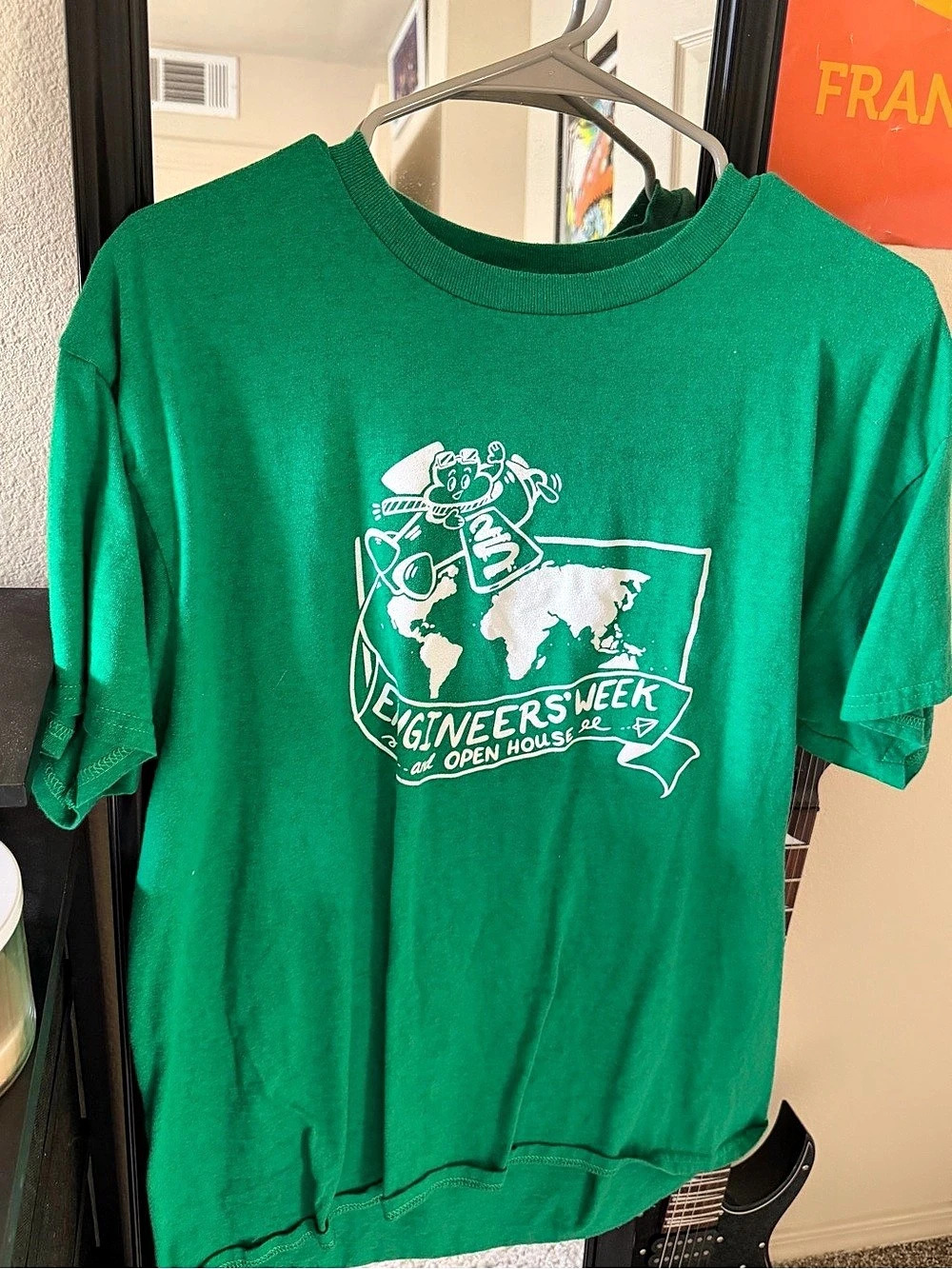 Greetings Week On Tour 2025 Graphic Short Sleeve Tee in Green